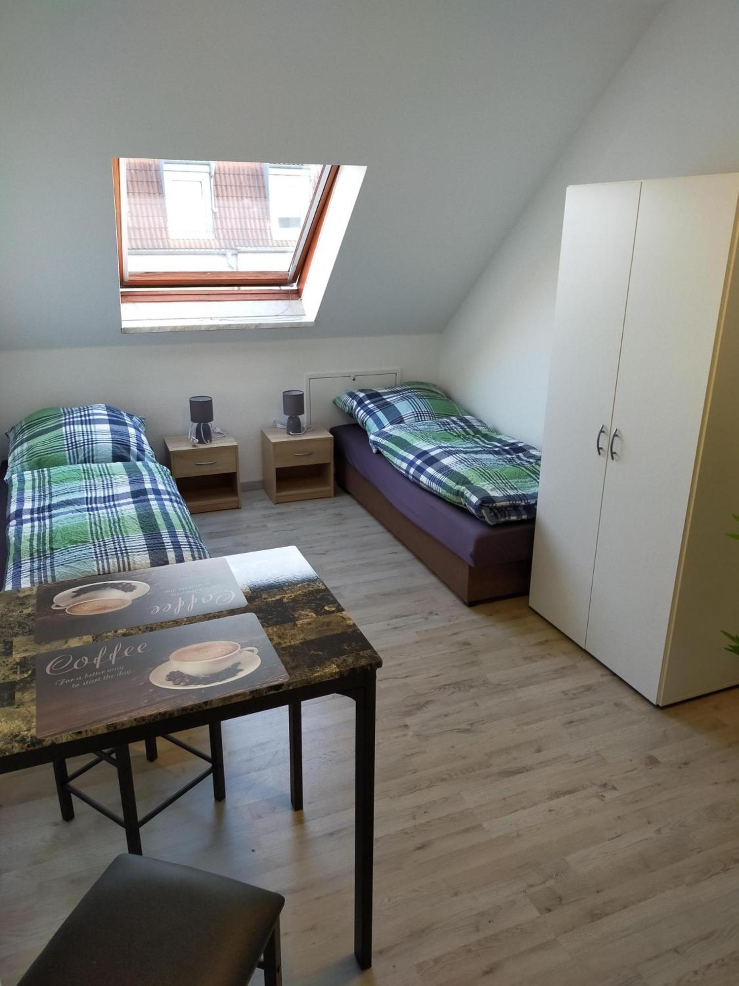 Flex Aparts - Grosse, Moeblierte Wohnung In Zwickau Mit 2 Zimmern Luaran gambar