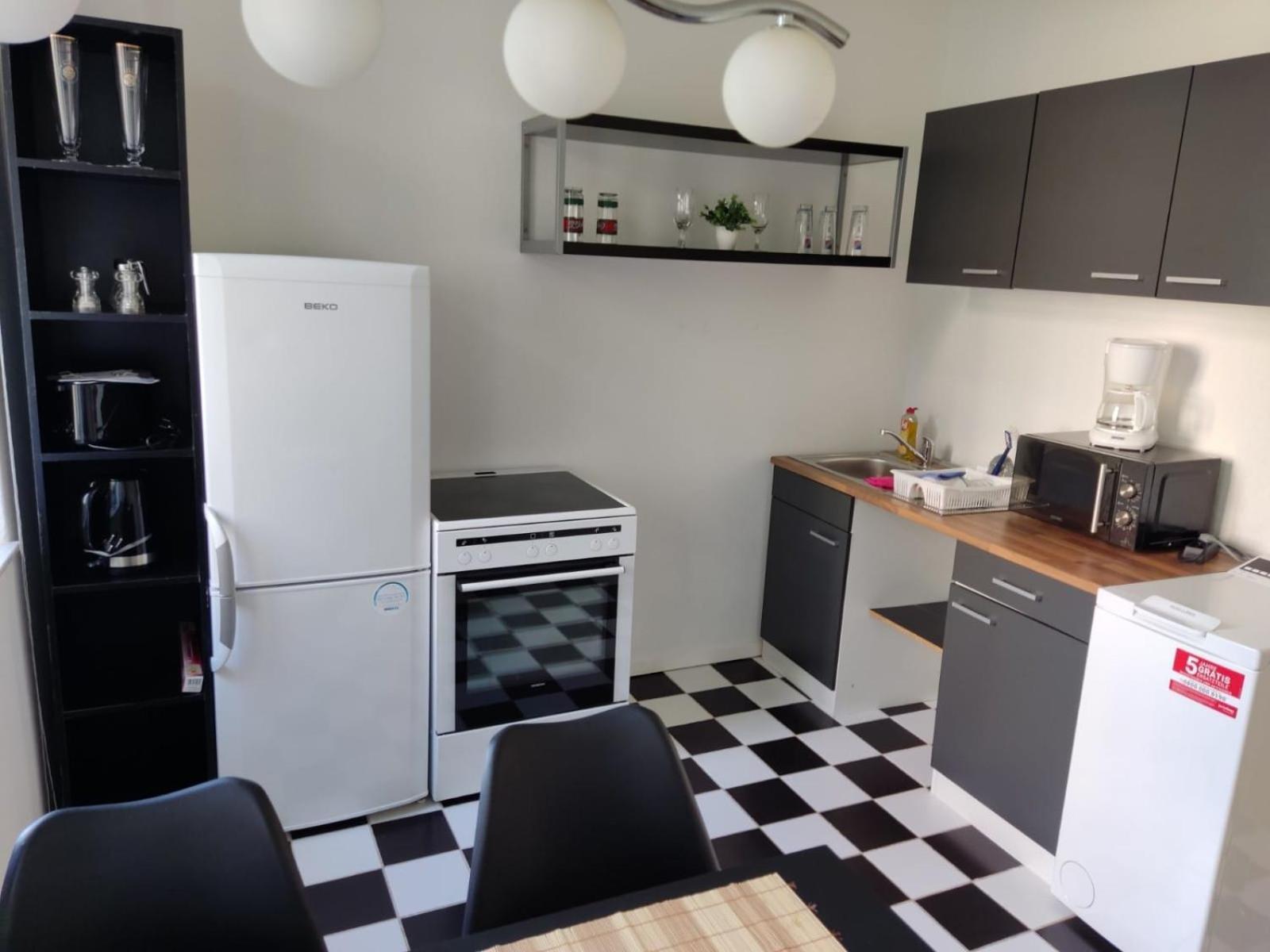 Flex Aparts - Grosse, Moeblierte Wohnung In Zwickau Mit 2 Zimmern Luaran gambar